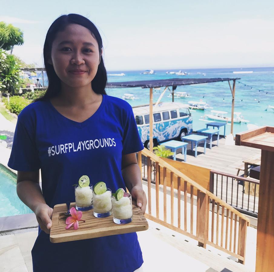 Playgrounds Wave Lodge Lembongan Esterno foto